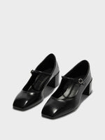 Aline Leather Mary-Jane Pumps - Image 2