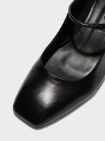 Aline Leather Mary-Jane Pumps - Image 3