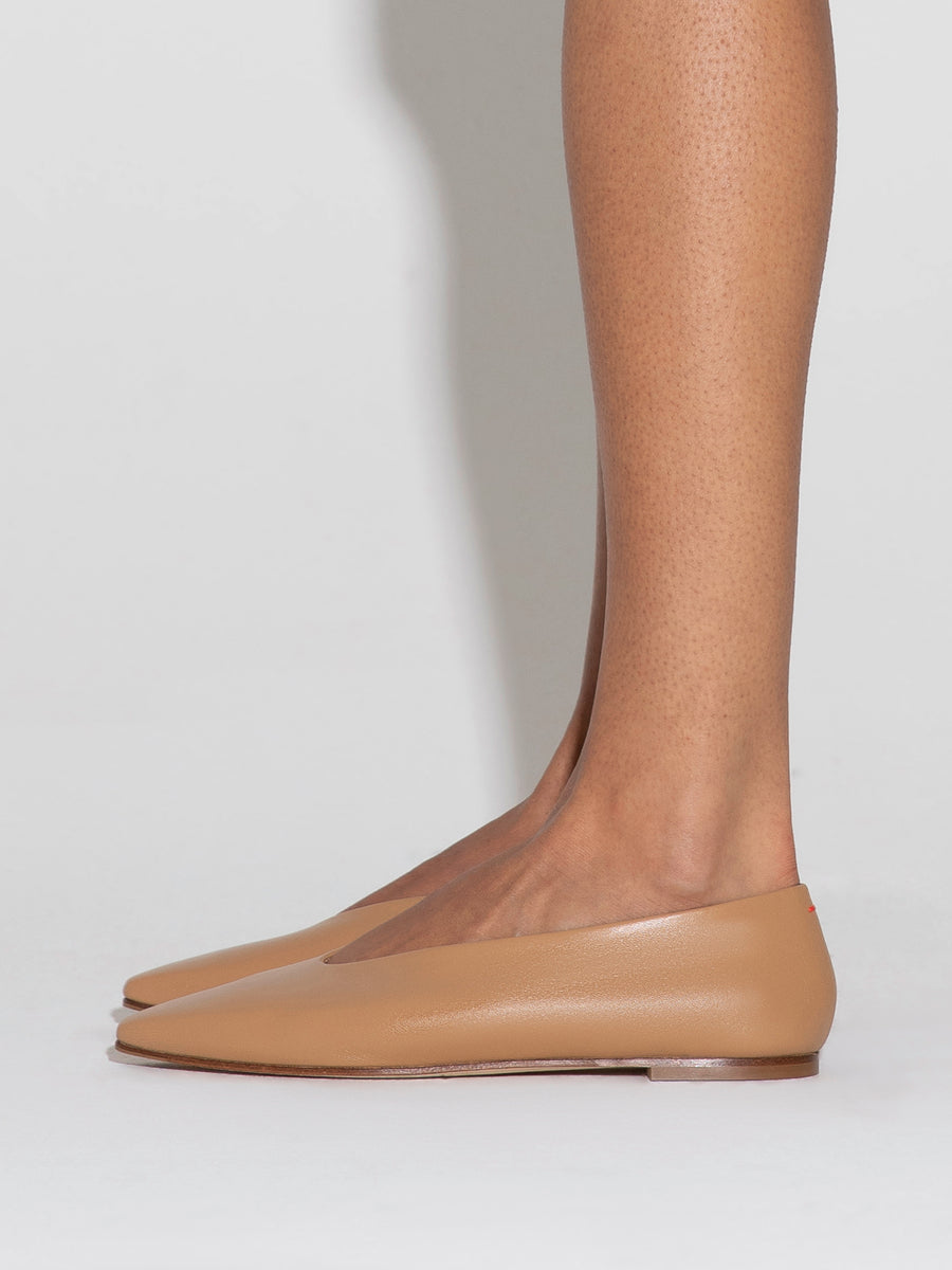 Betty Square-Toe Ballet Flats
