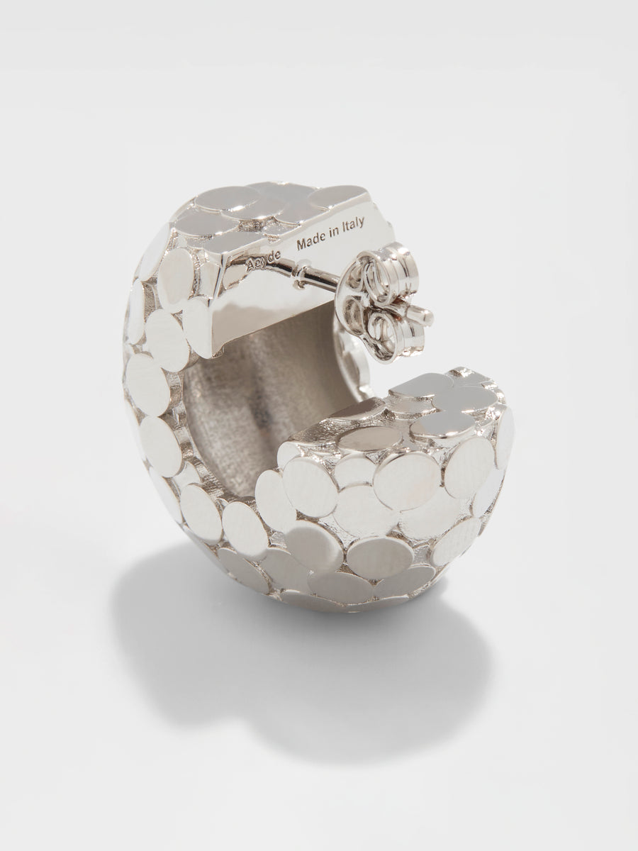 Carter Palladium-Plated Hoop Earrings