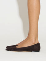 Cassy Pointed-Toe Suede Flats - Image 6