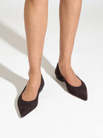 Cassy Pointed-Toe Suede Flats - Image 2