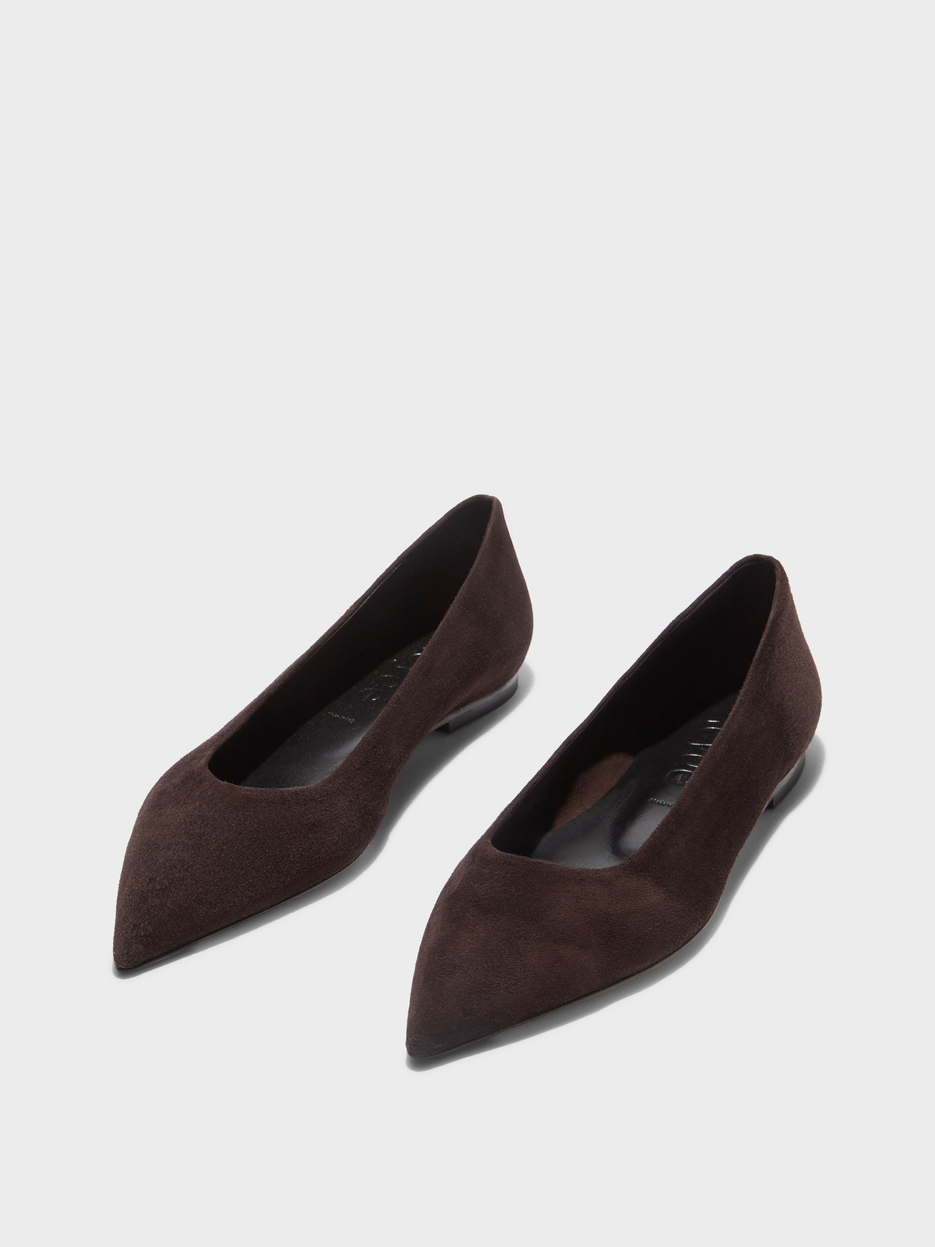 Cassy Pointed-Toe Suede Flats - Image 3