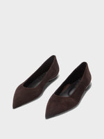 Cassy Pointed-Toe Suede Flats - Image 3