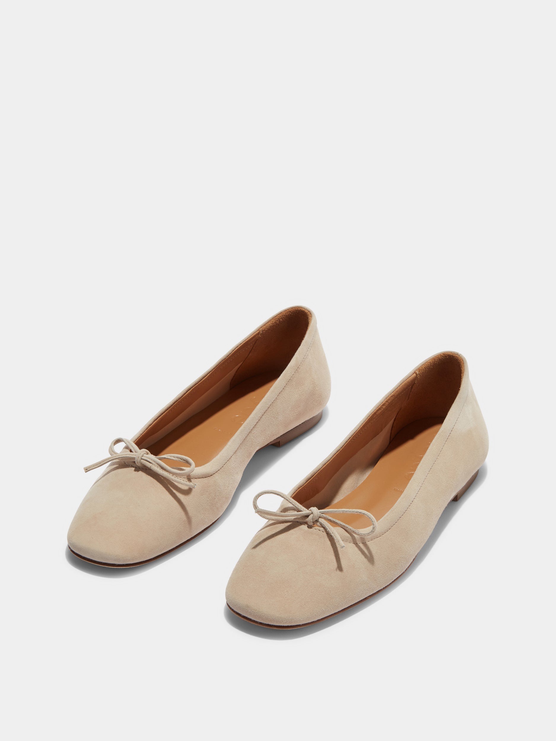 Delfina Suede Ballet Flats - Image 2
