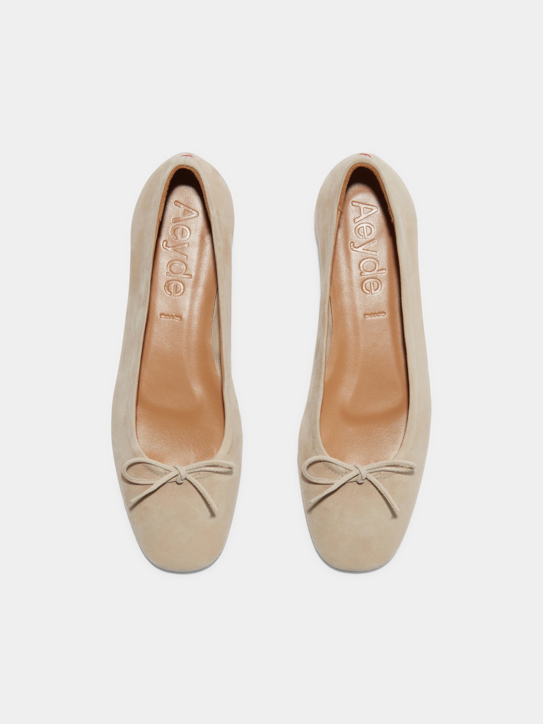 Delfina Suede Ballet Flats - Image 5