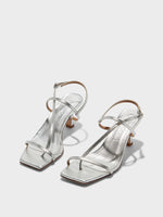 Elise Leather Toe-Post Sandals - Image 3