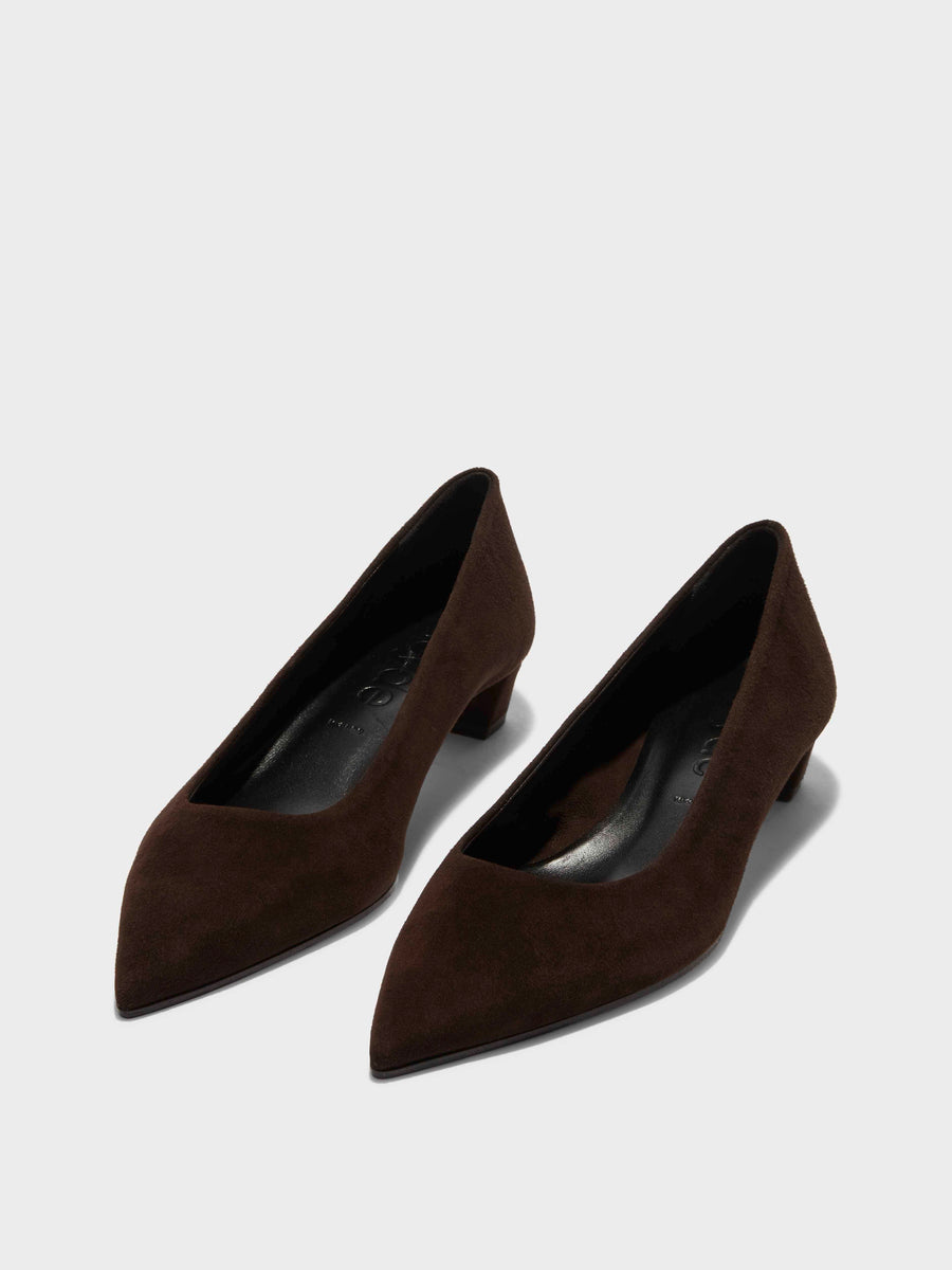 Judi Suede Pointed Pumps