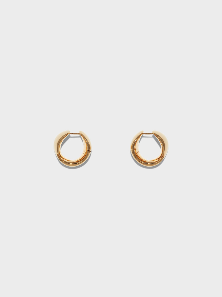 Junior Medium 18kt Gold-Plated Earrings