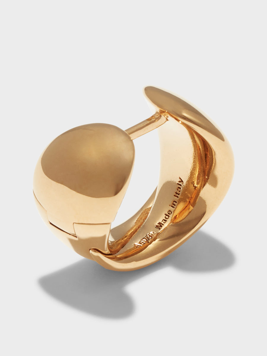 Junior Medium 18kt Gold-Plated Earrings