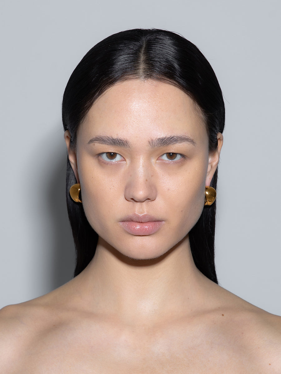 Junior Medium 18kt Gold-Plated Earrings