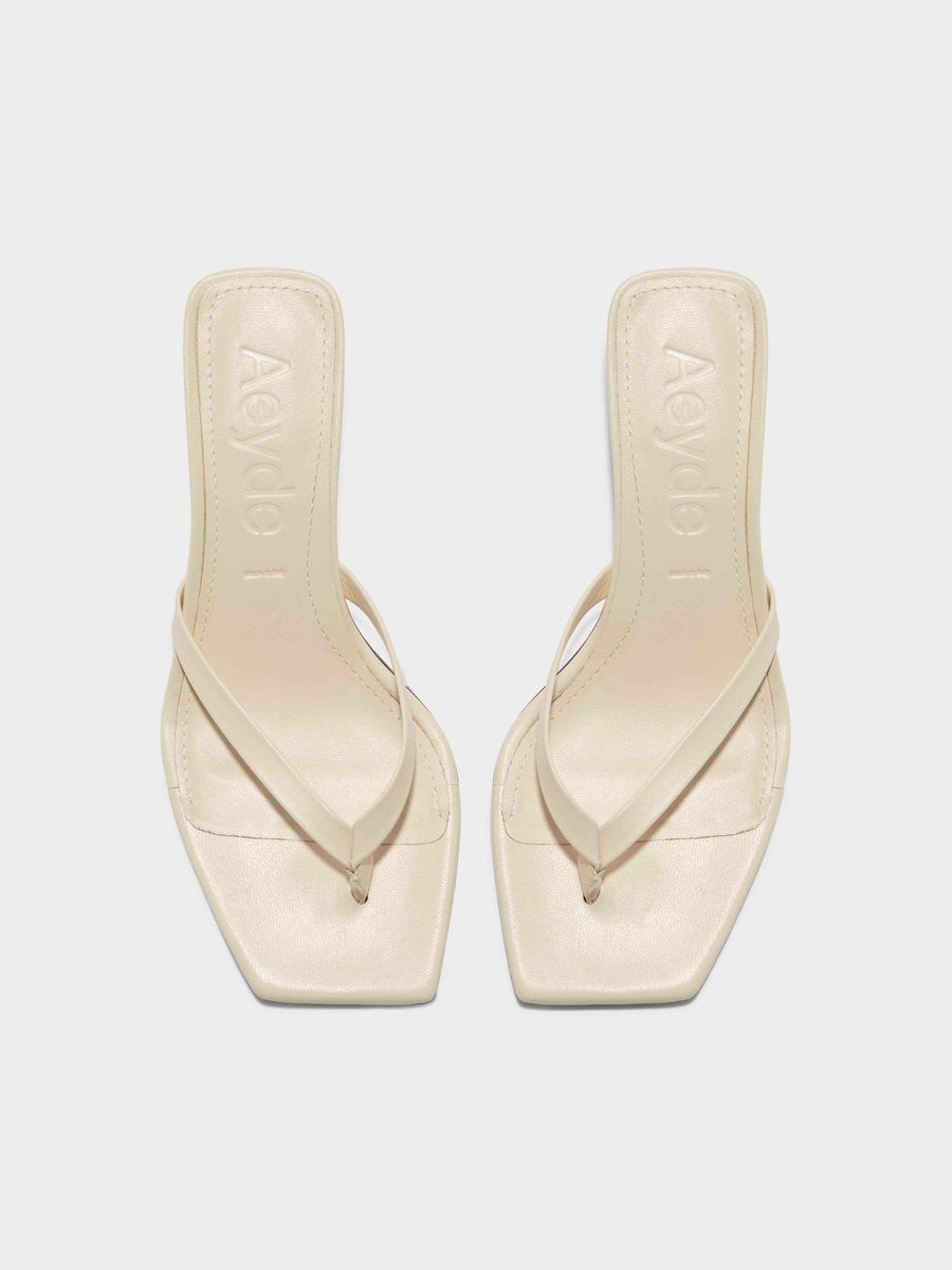 Wilma Leather Thong Sandals