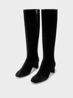 Marty Suede Knee-High Boots - Image 3