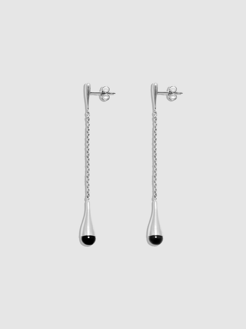 Inbar Palladium-Plated Earrings