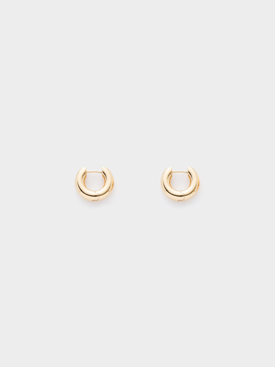 Alaya Small 18kt Gold-Plated Hoop Earrings