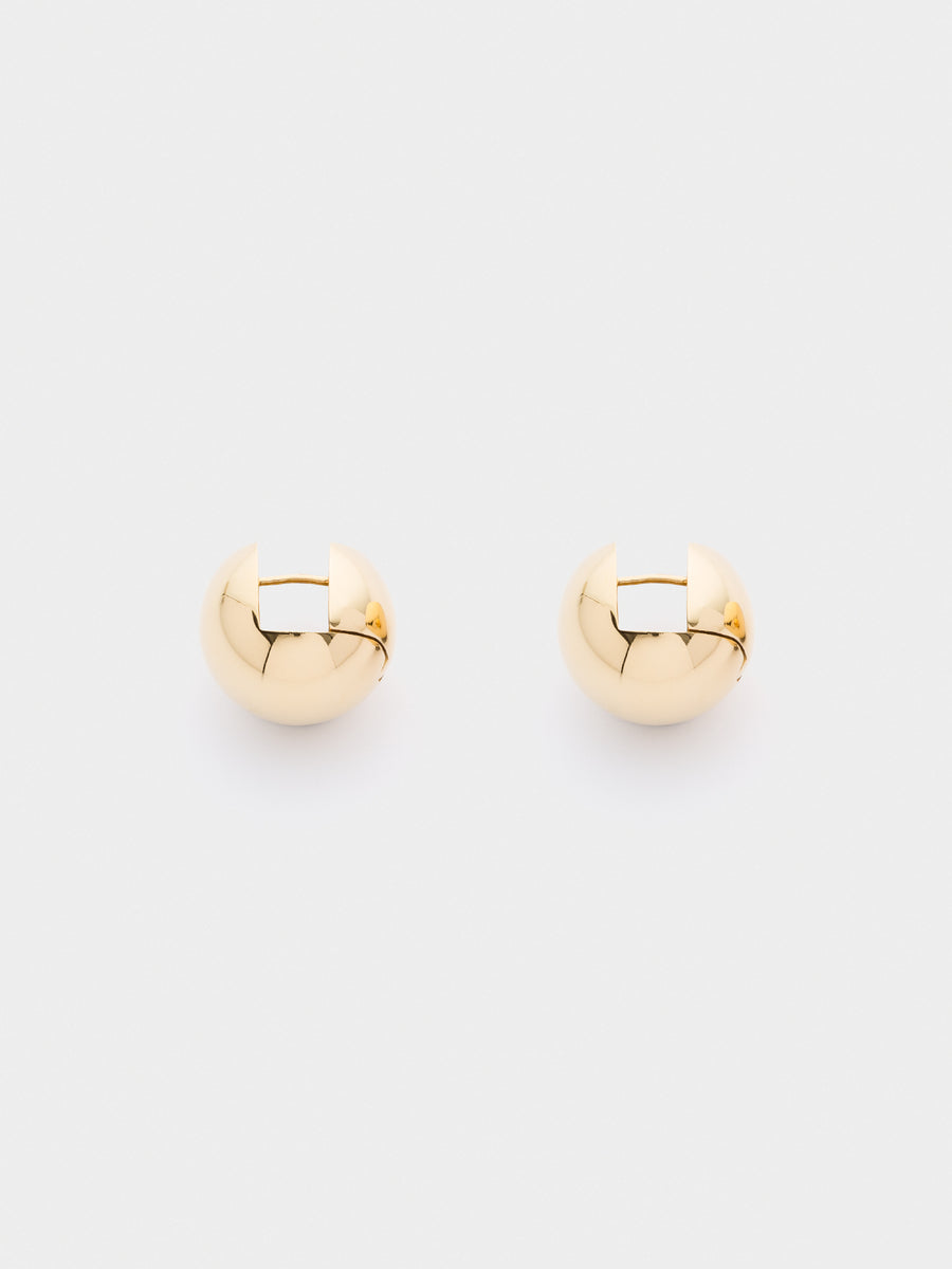 Alice Medium 18kt Gold-Plated Earrings