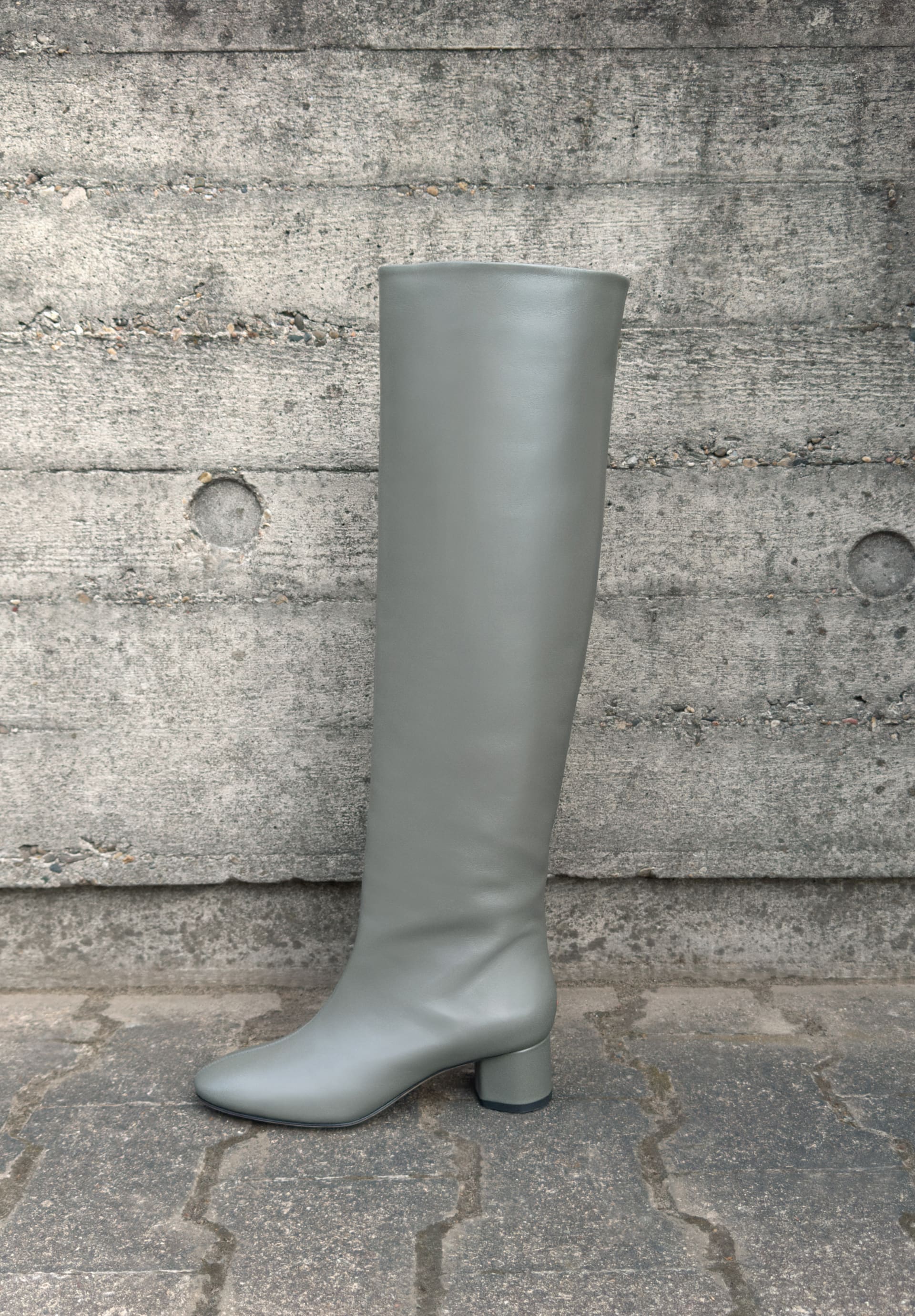 Willa Leather Over-Knee Boots