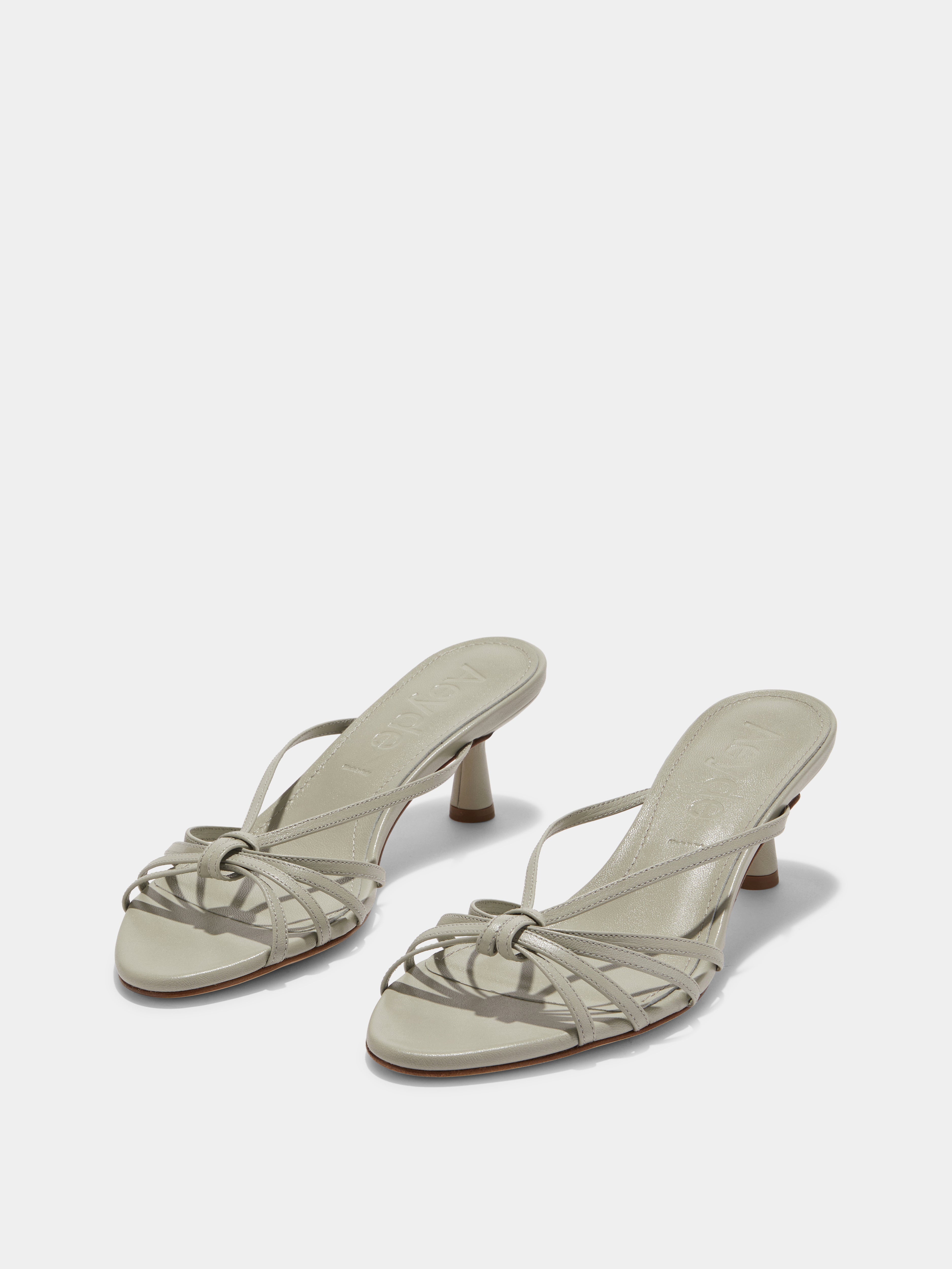 Abby Leather Mules - Image 2