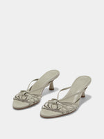 Abby Leather Mules - Image 2