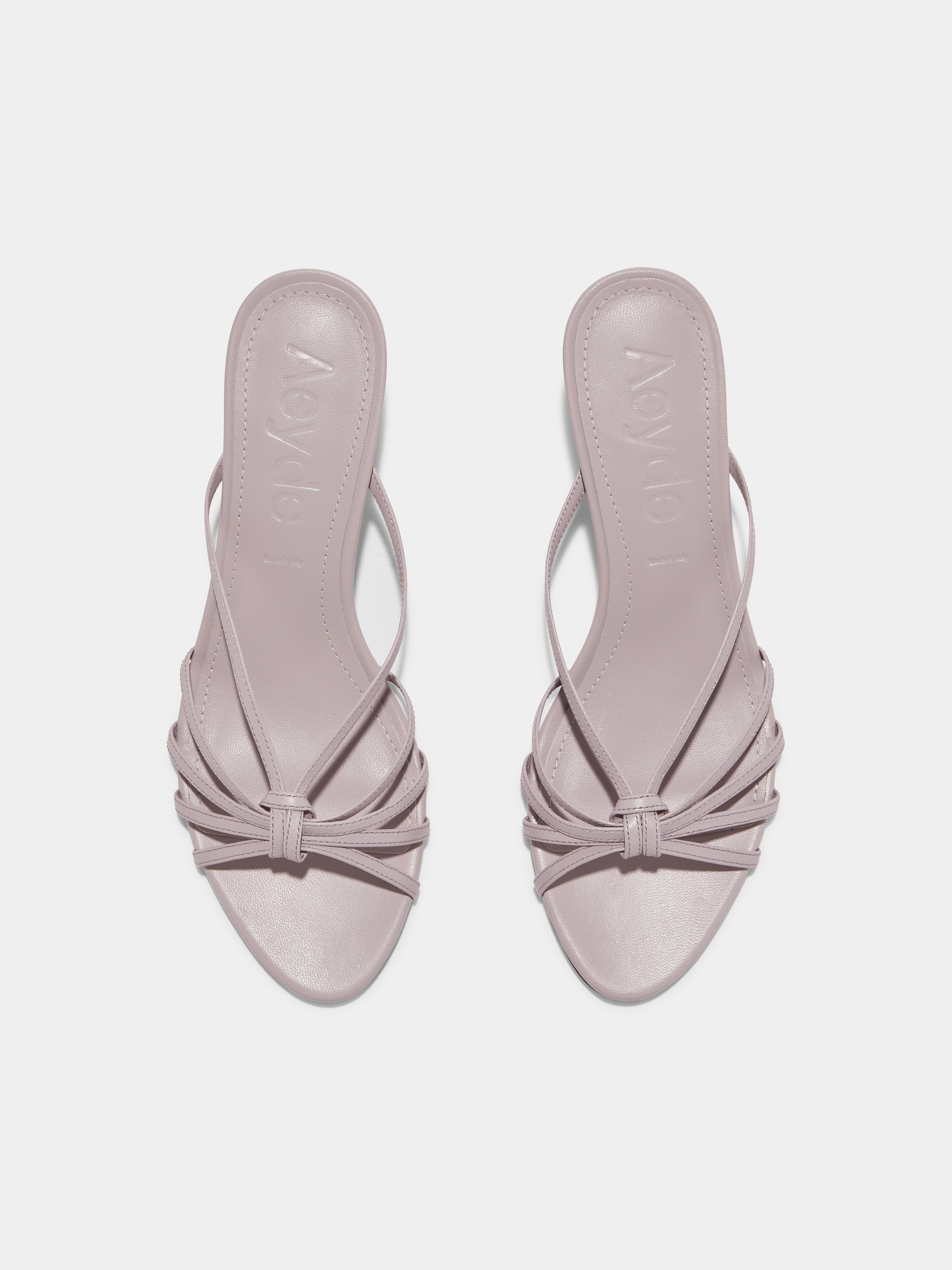 Abby Leather Mules - Image 5