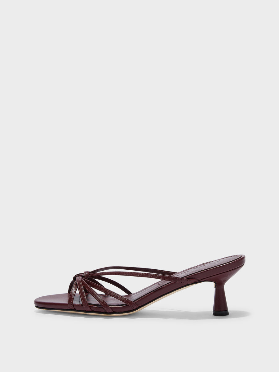 Abby Leather Mules