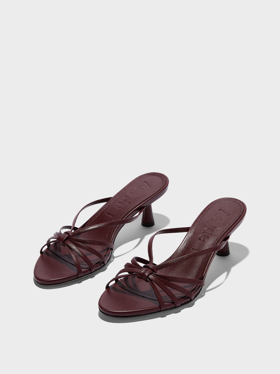 Abby Leather Mules