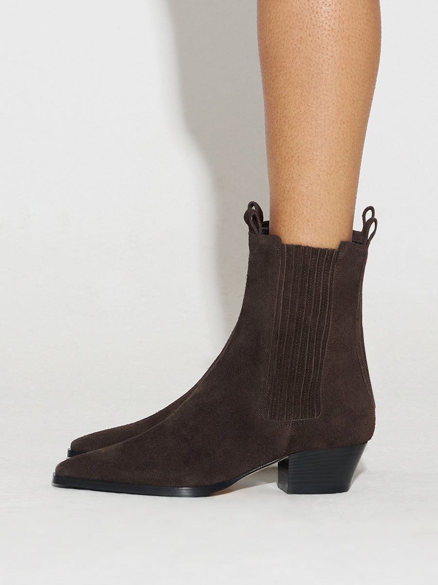 Agata Suede Ankle Boots