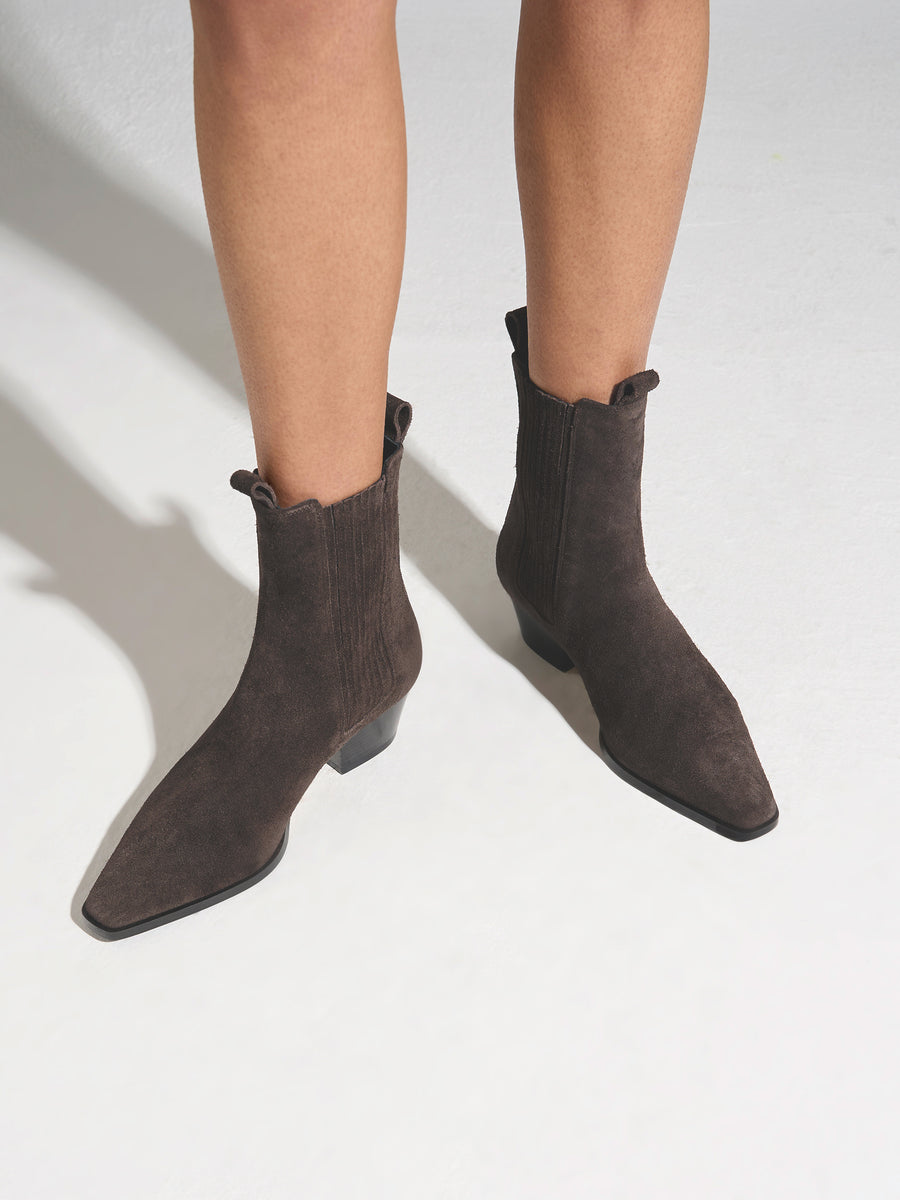 Agata Suede Ankle Boots