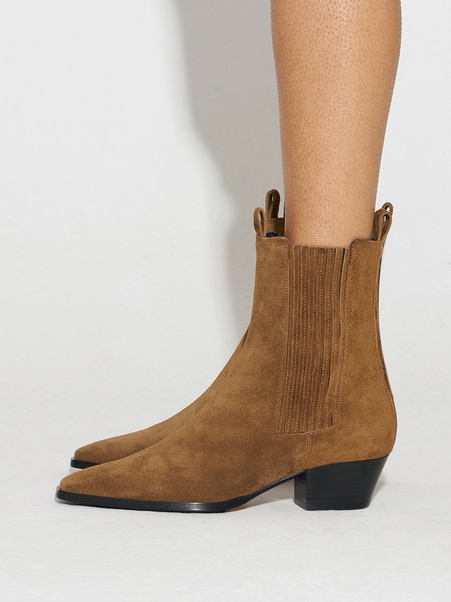 Agata Suede Ankle Boots