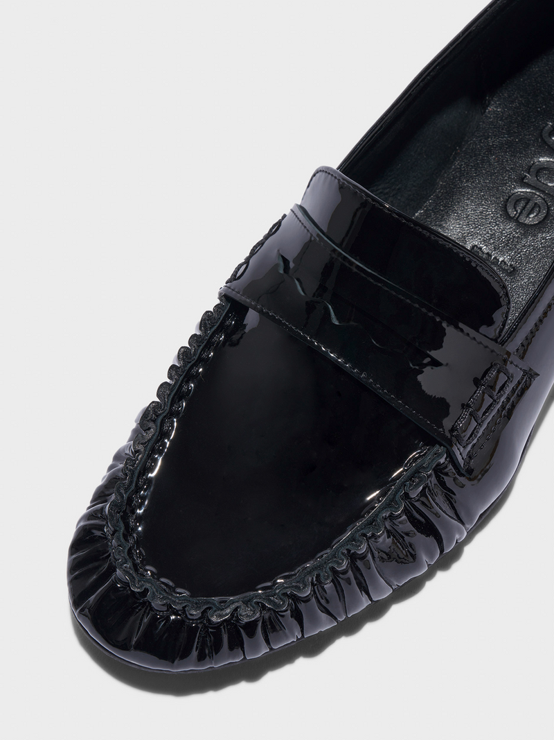 Aldous Patent Leather Loafers