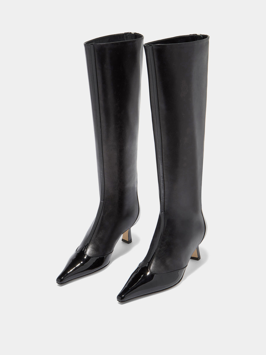 Alexis Dual-Tone High Boots