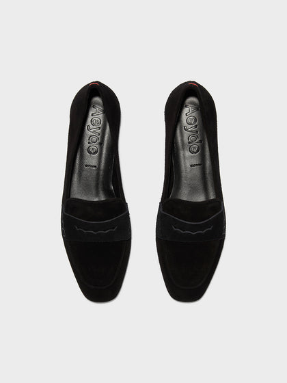 ローファー・オックスフォード AEYDE Woman Loafers Black BOAR15FL160 BLACK Woman BLACK Loafers in Leather XXW08D0IS60SHA41MB999 | Tods