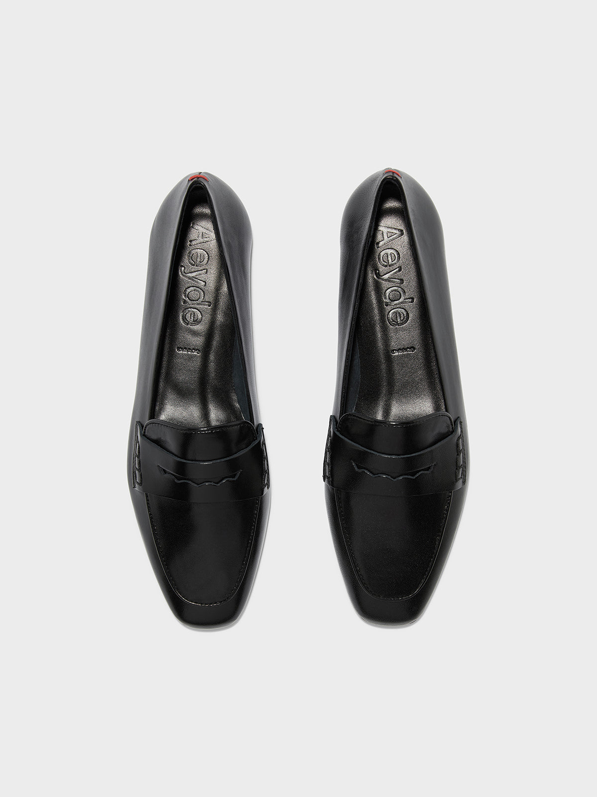 【関税込み】Aeyde ブラック Alfie レザー ローファー Alfie Leather Loafers – Aeyde