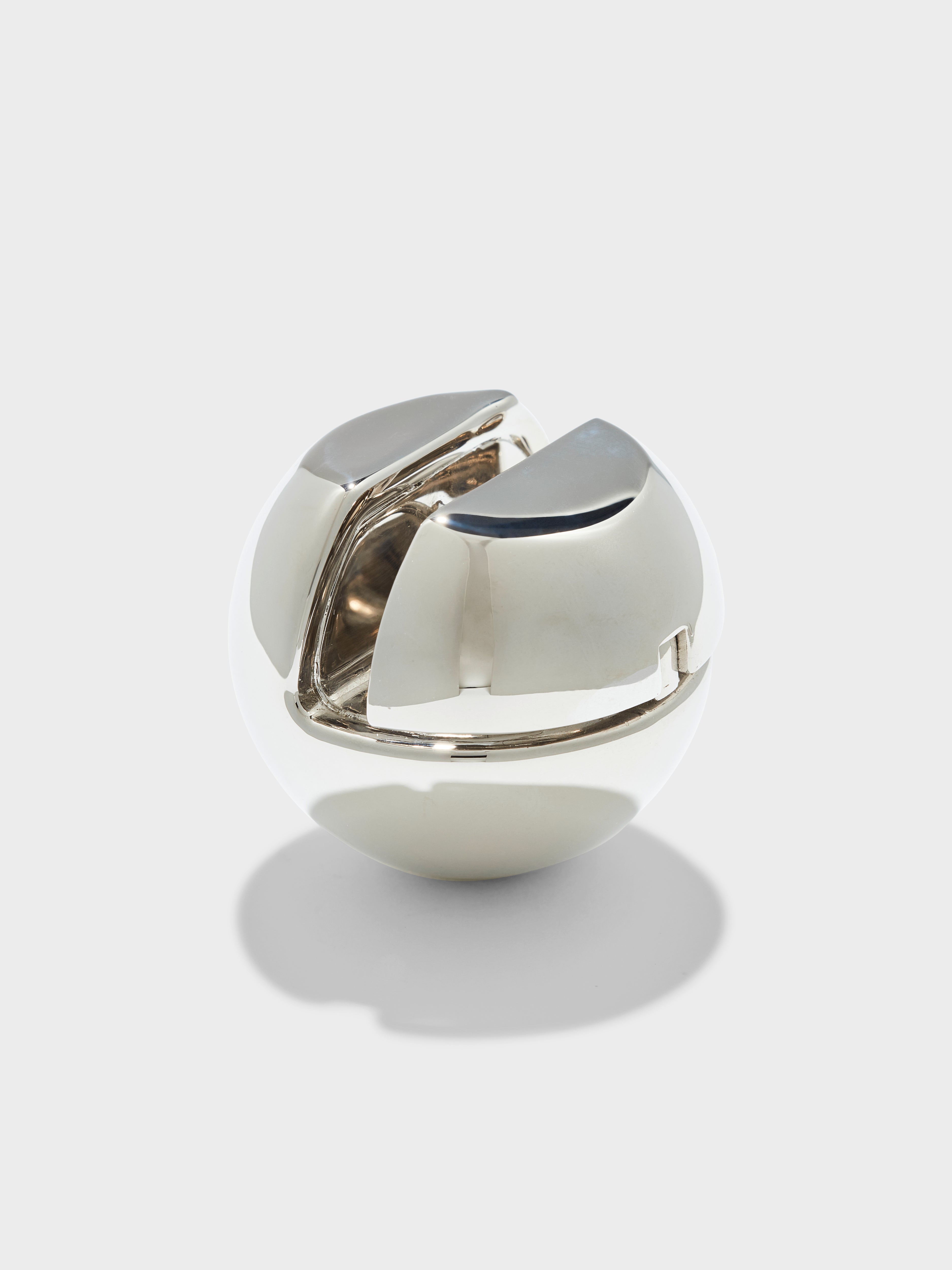 Alice Medium Palladium-Plated Earrings - Image 2