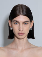 Alice Medium Palladium-Plated Earrings - Image 3