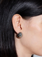 Alice Medium Palladium-Plated Earrings - Image 4