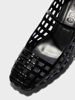 Aline Caged Leather Mary-Jane Pumps - Image 3
