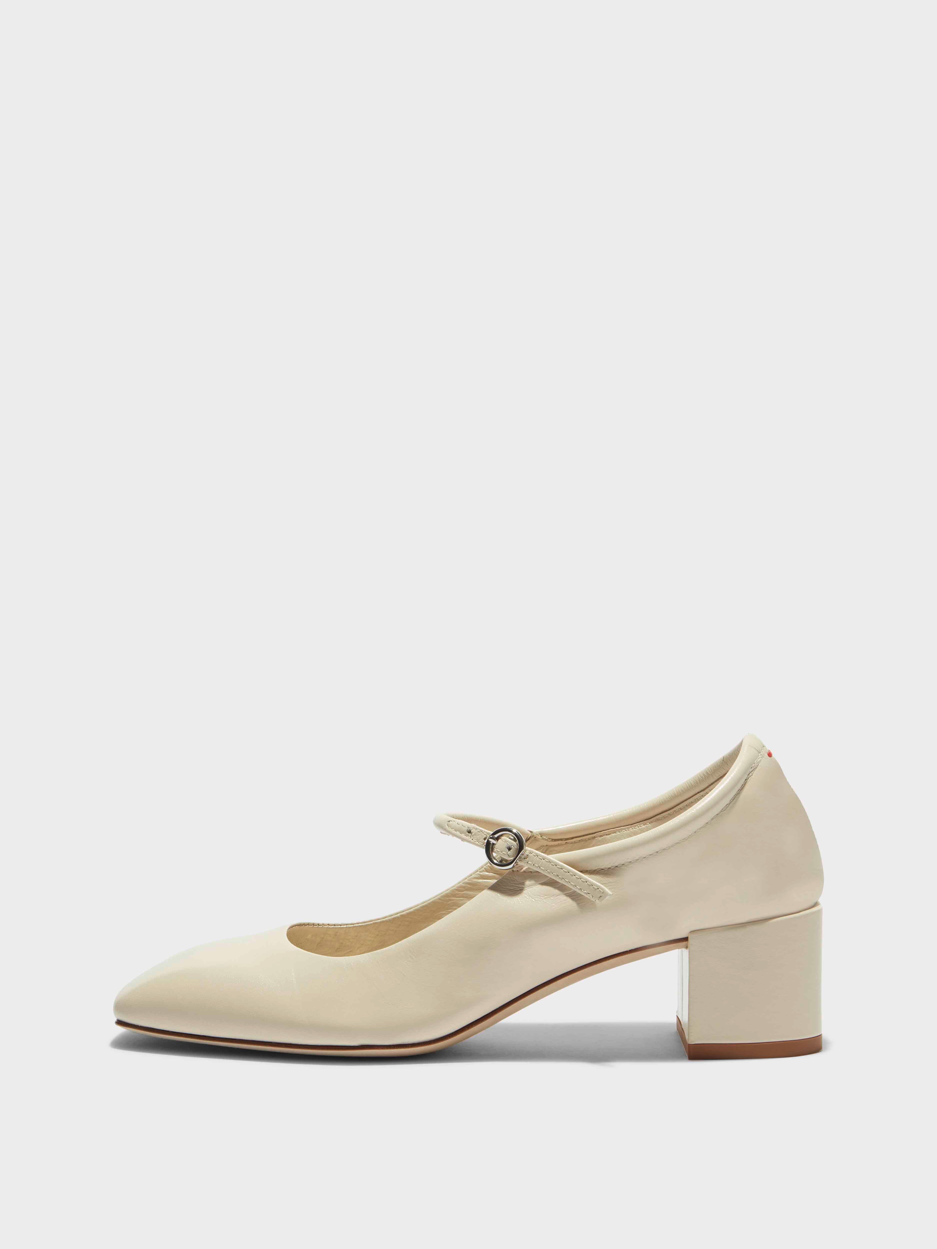 Aline Leather Mary-Jane Pumps - Image 1