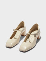 Aline Leather Mary-Jane Pumps - Image 2
