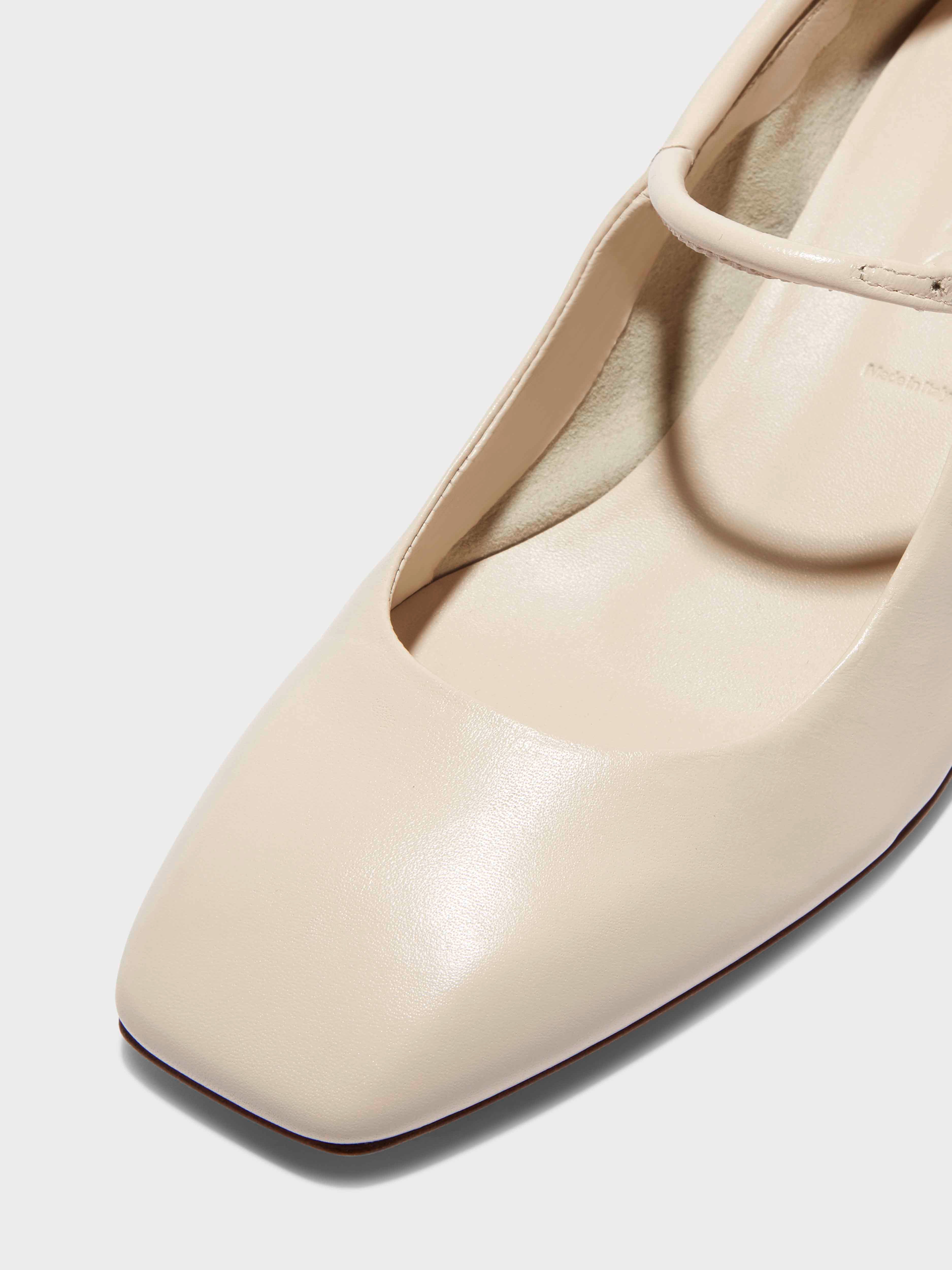 Aline Leather Mary-Jane Pumps - Image 3