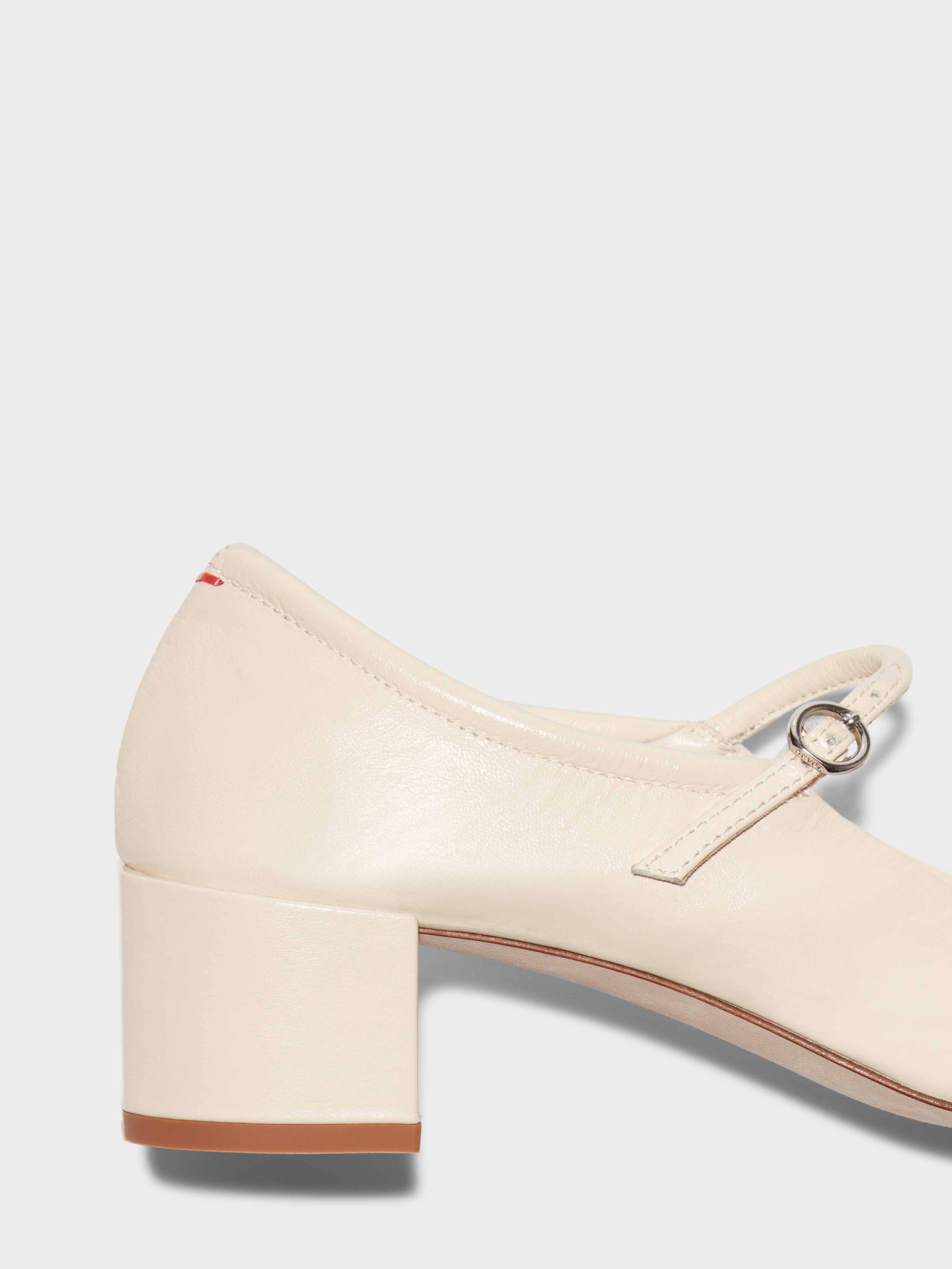 Aline Leather Mary-Jane Pumps - Image 4