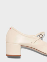 Aline Leather Mary-Jane Pumps - Image 4