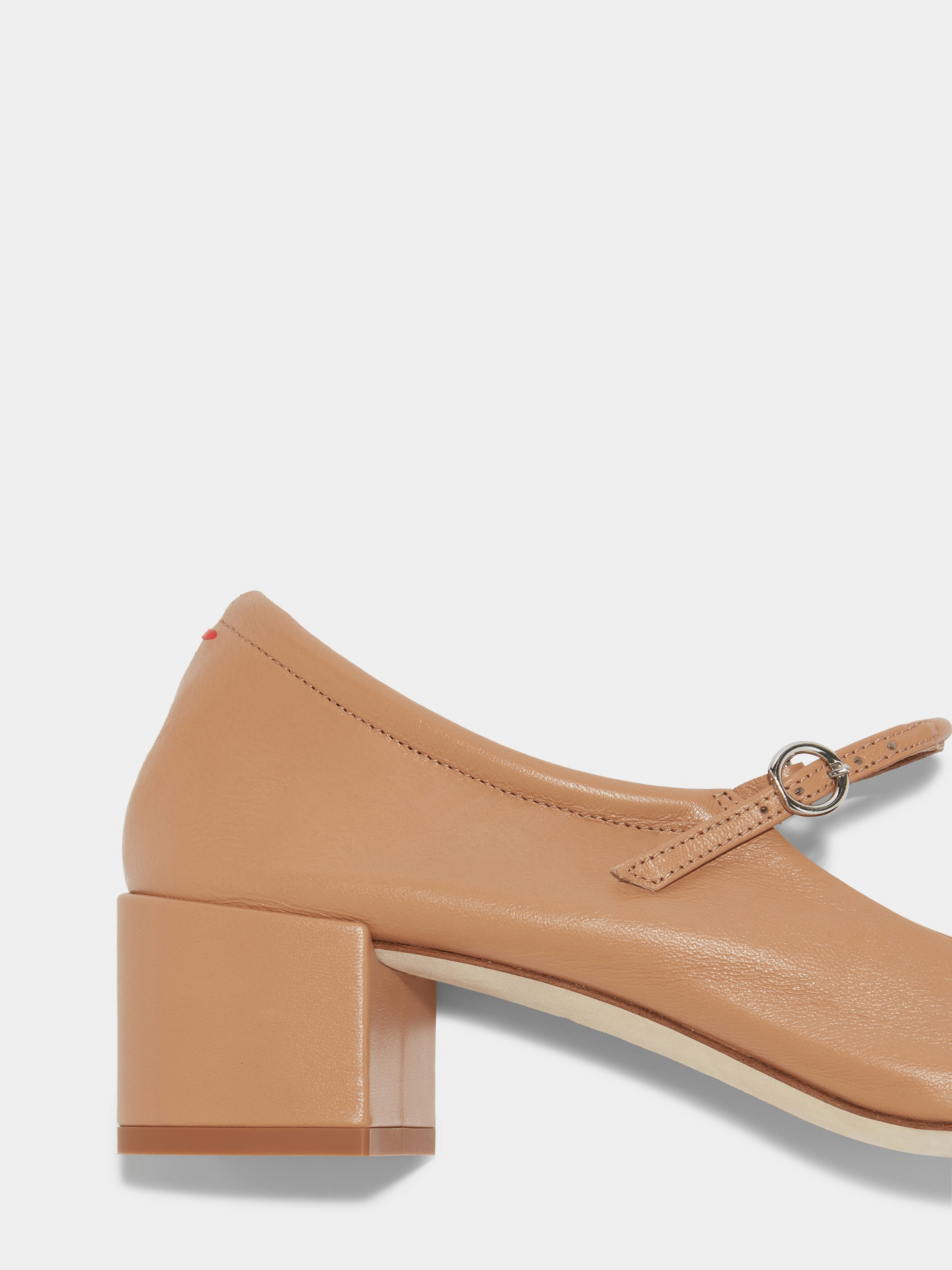 Aline Leather Mary-Jane Pumps - Image 4