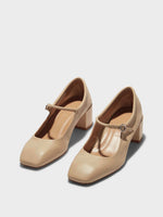 Aline Leather Mary-Jane Pumps - Image 2