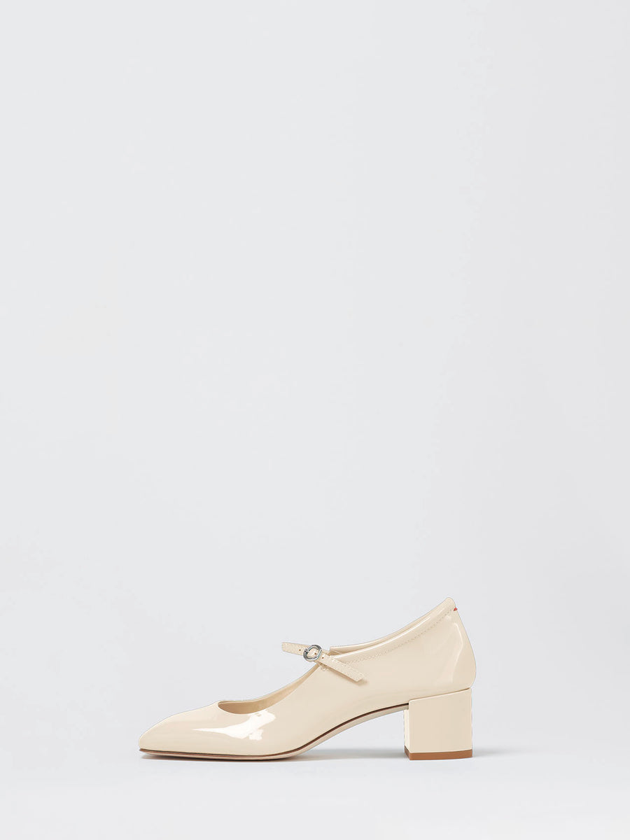 Aline Leather Mary-Jane Pumps