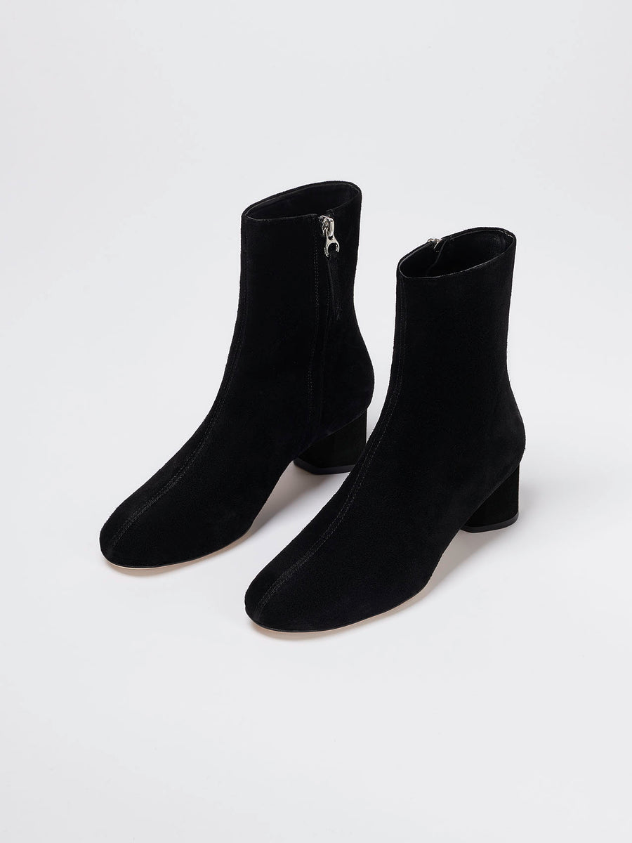 Allegra Black Suede