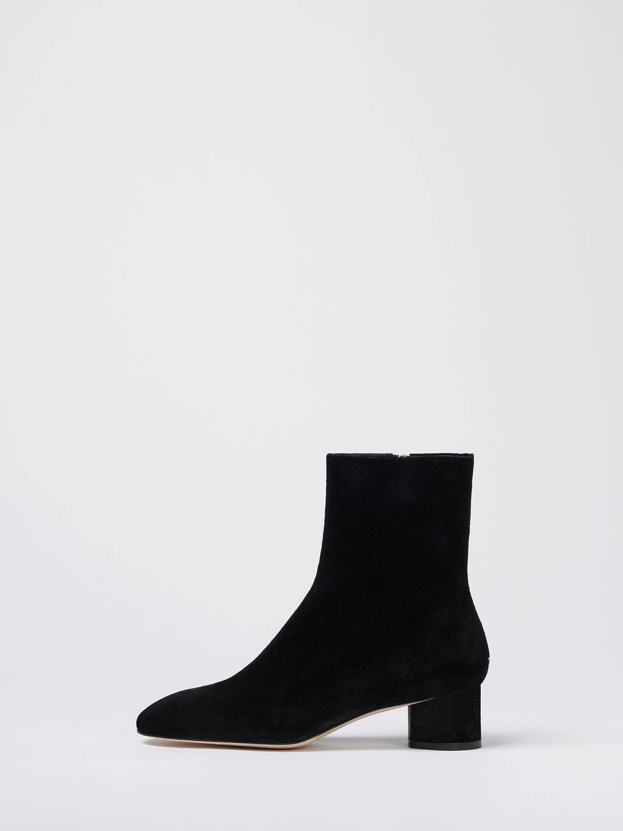 Allegra Black Suede