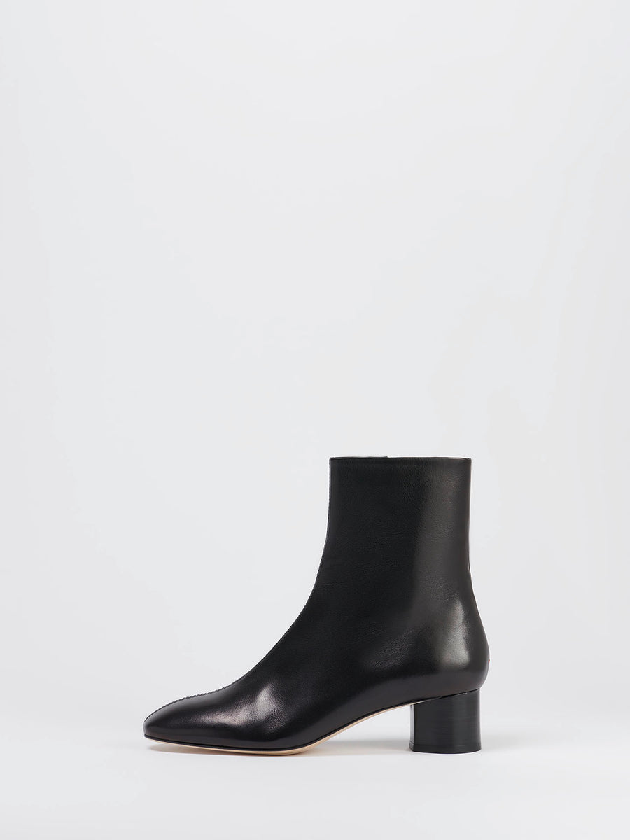 Allegra Leather Ankle Boots