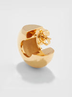 Alma Small 18kt Gold-Plated Earrings - Image 2
