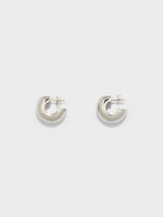 Alma Medium Palladium-Plated Earrings - Image 1